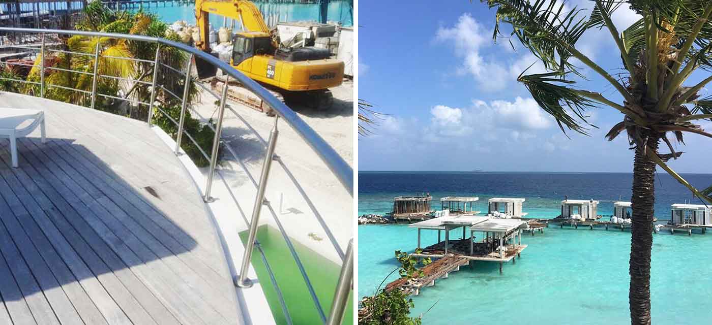 Проект на Мальдивах 2018